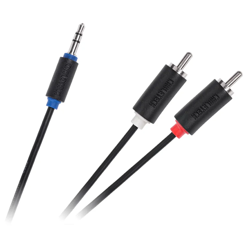 Cablu Jack 3.5 Tata - 2RCA Tata Cabletech Standard 1M