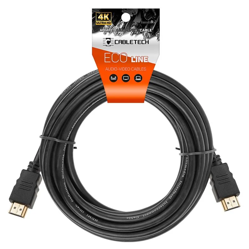 Cablu HDMI - HDMI 2.0 4K UHD 10M Cabletech Eco-Line
