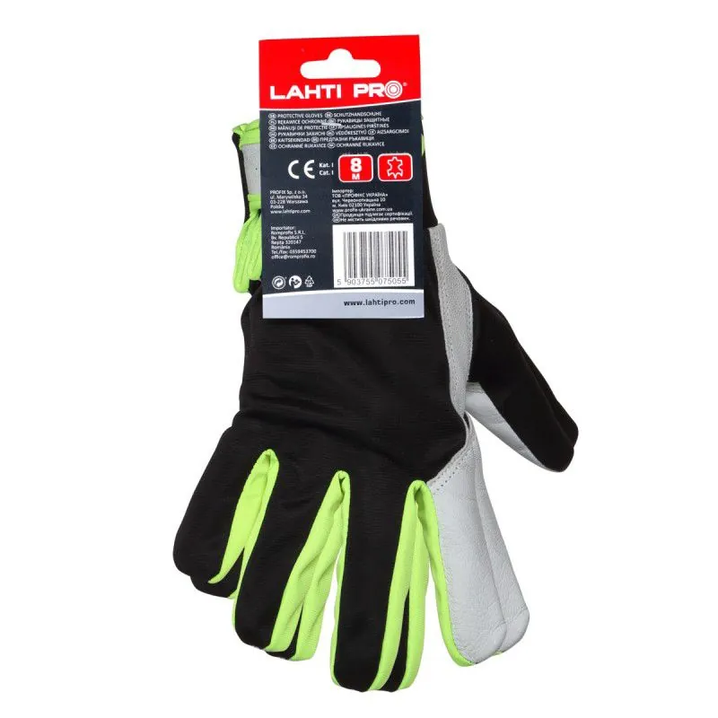 Manusa Piele Ovina cu Bumbac Flexibila cu Manseta - 10