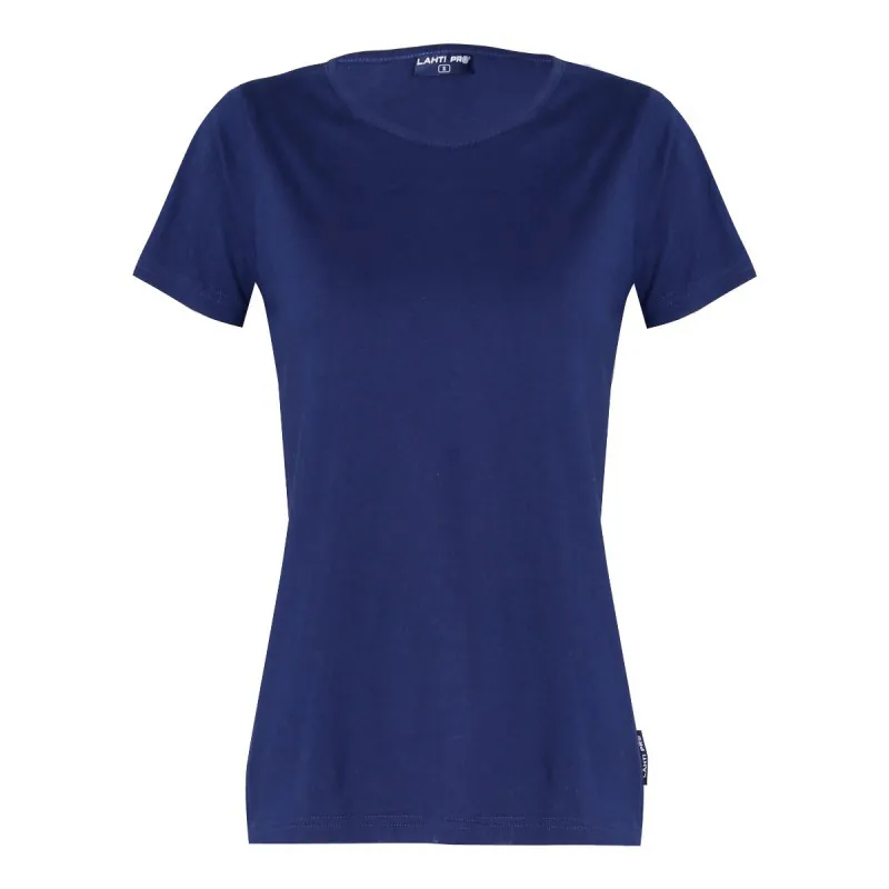 Tricou Bumbac (Dama) / Albastru - S