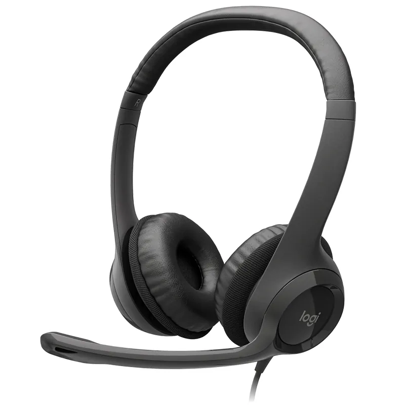 Casti cu Microfon USB H390 Logitech