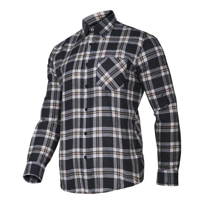 Camasa Flanel cu Carouri / Bleumarin - M/H-170