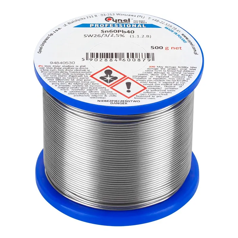 Rola Fludor SN60PB40 Cynel 1.2MM 500G
