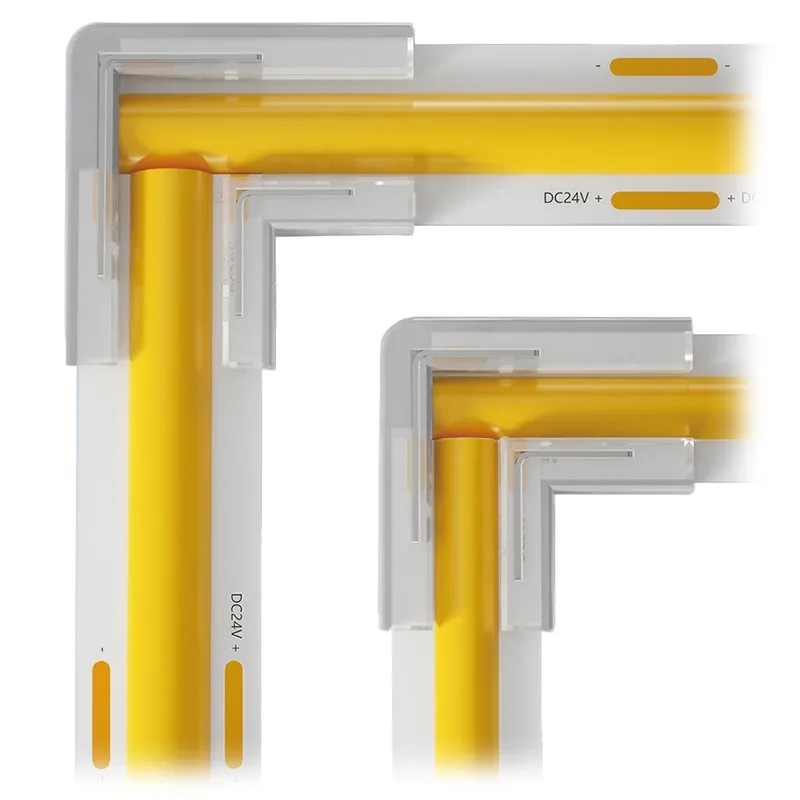 Conector LED Cob 12W 5A 10MM Strip Strip L