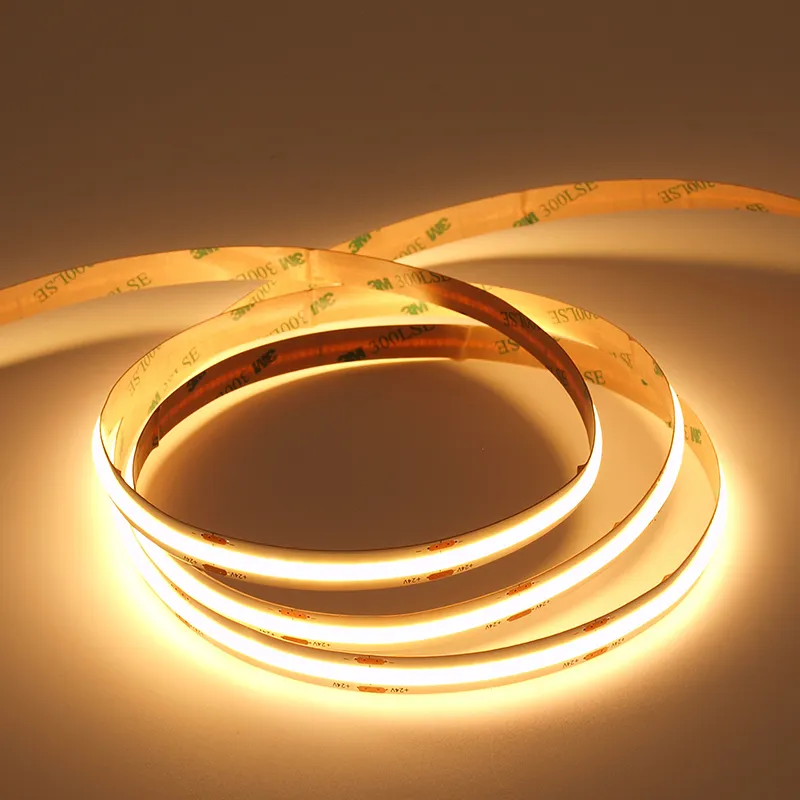 Banda LED Cob 12W 24V 3000K 5M