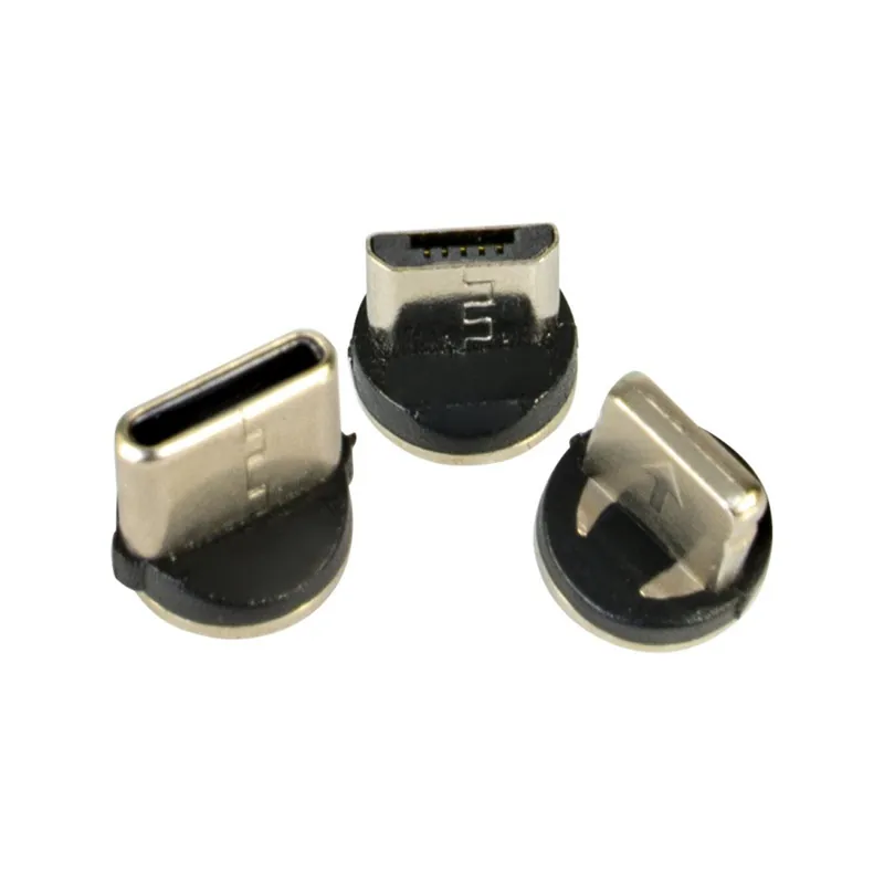 Cablu 1M 3IN1 Tip C/Iphone/Micro USB Iluminat LED Verde