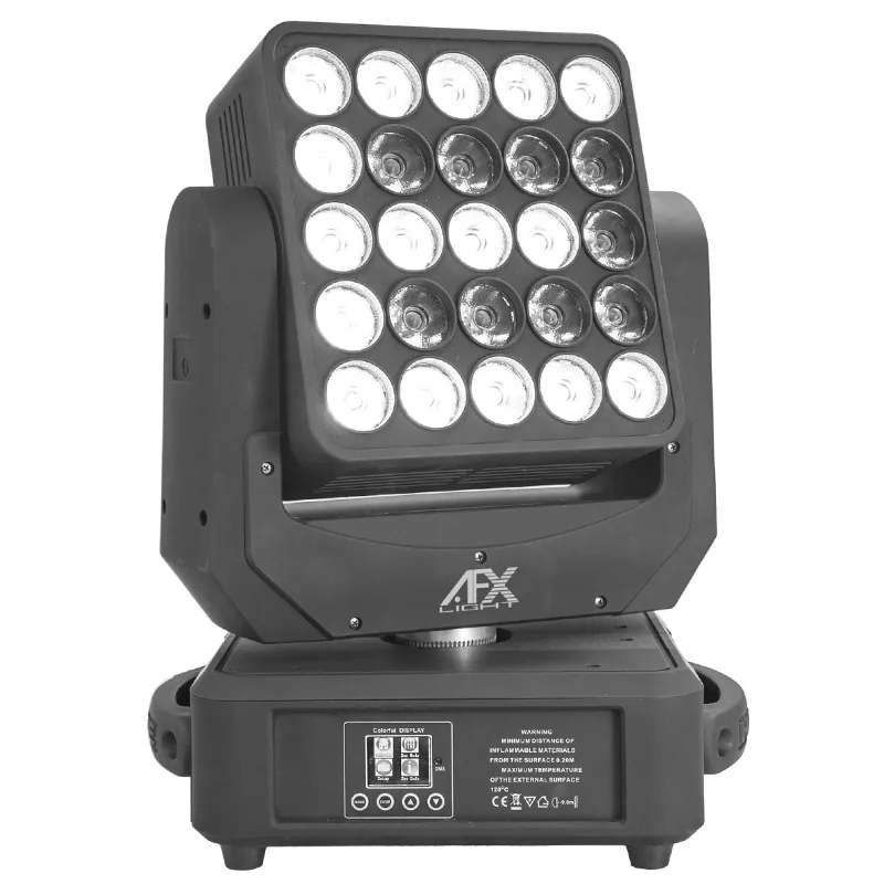 Moving Head 25X12W Rgbw