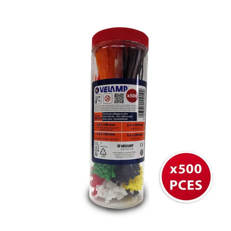 Fasete Prindere Color Set 500BUC
