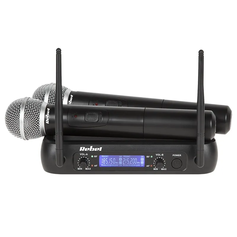 Set Doua Microfoane VHF Rebel