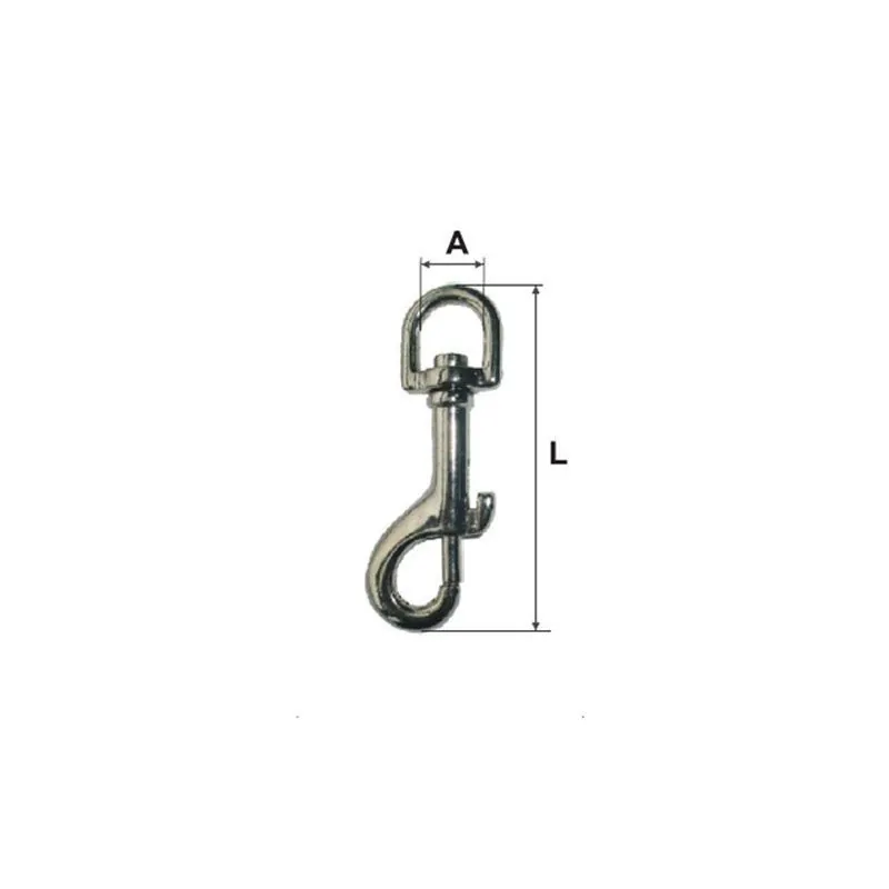 Carabina Breloc cu Arc si Inel Rotativ 11X67MM