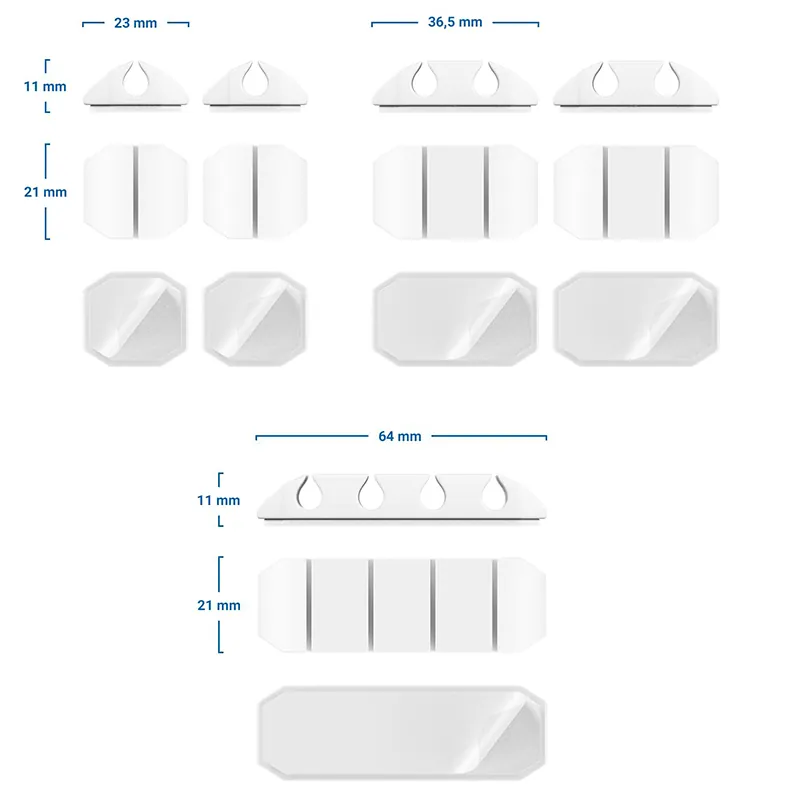 Cable Holder Set 5 Buc