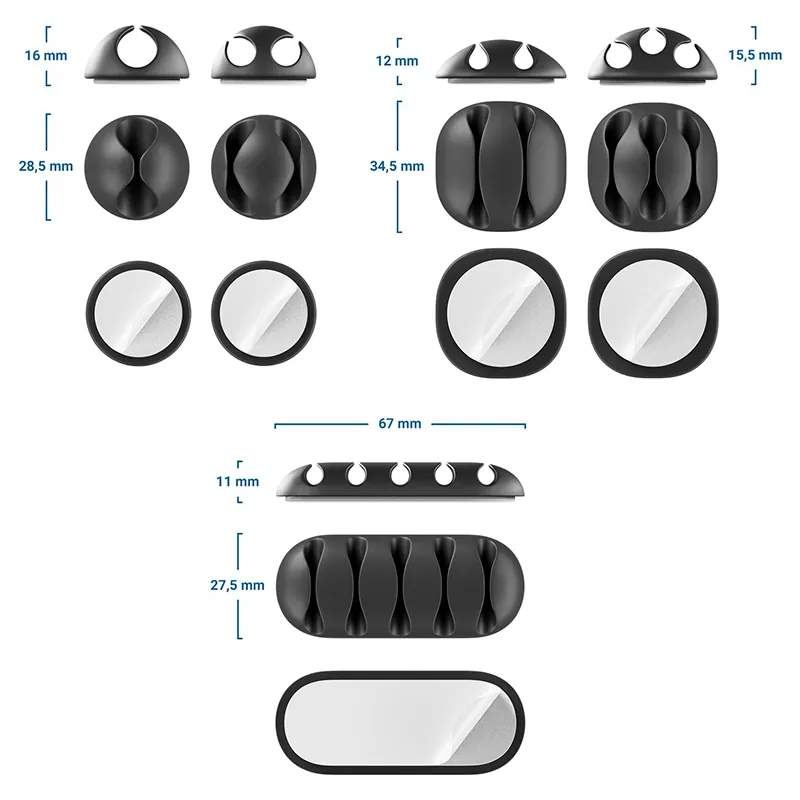 Cable Holder Set 5 Buc