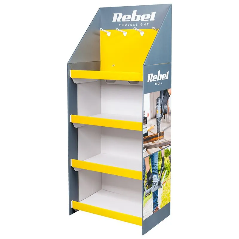 Display Stand Carton Rebel