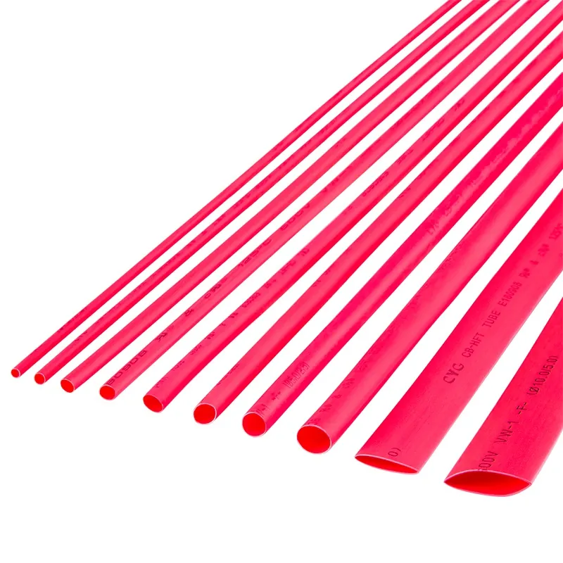 Tub Termocontractabil 4.5MM/1M Rosu Set 10 Buc