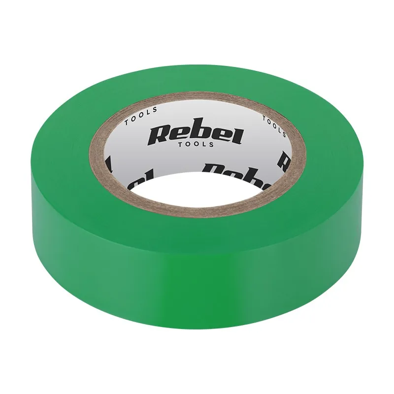 Banda Izolatoare 0.13X19X10YD Verde Rebel