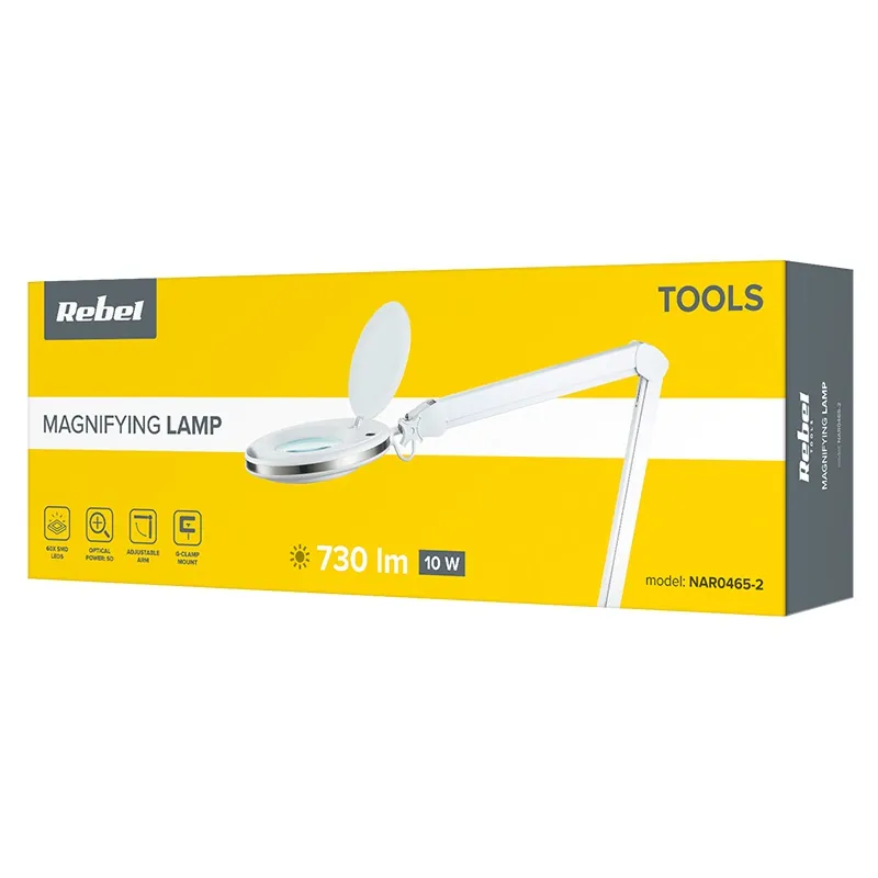 Lampa LED cu Lupa 10W 6500K