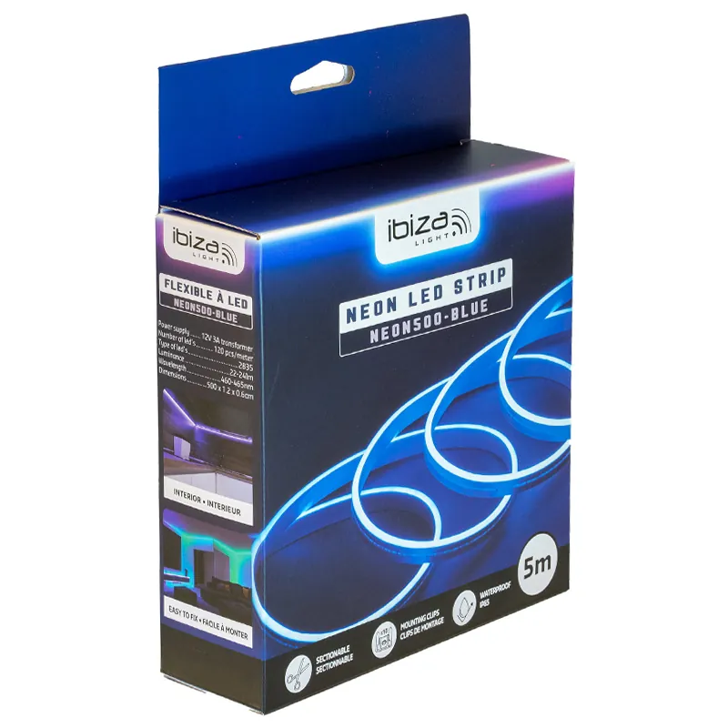 Banda Neonflex 5M IP65 Albastru