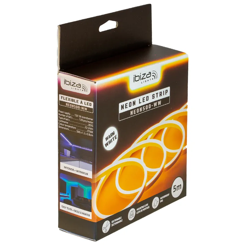 Banda Neonflex 5M IP65 2700K