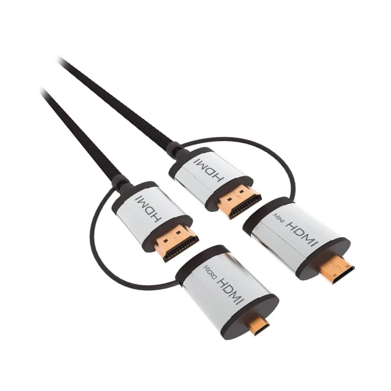 Cablu HDMI - HDMI + Adaptor C / D V 1.4 1.5M