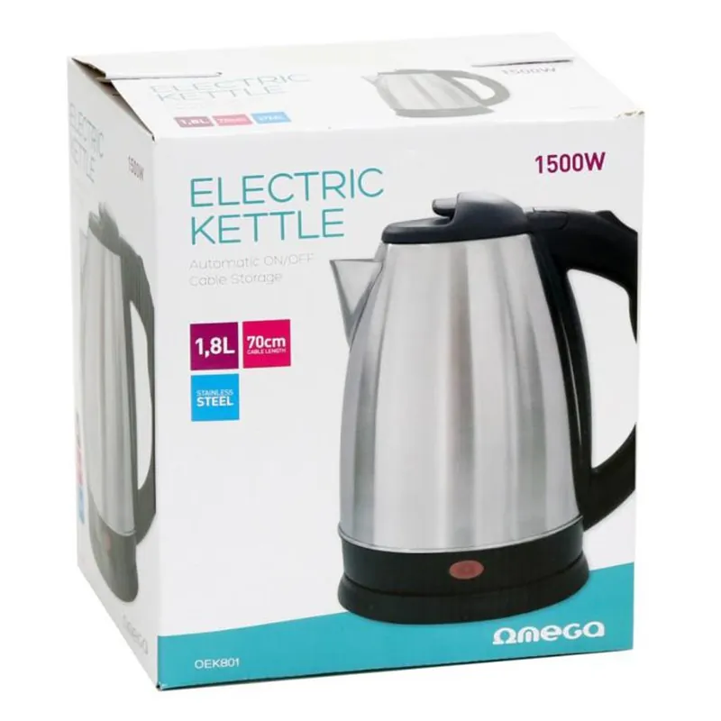 Fierbator Electric 1500 W Inox Omega