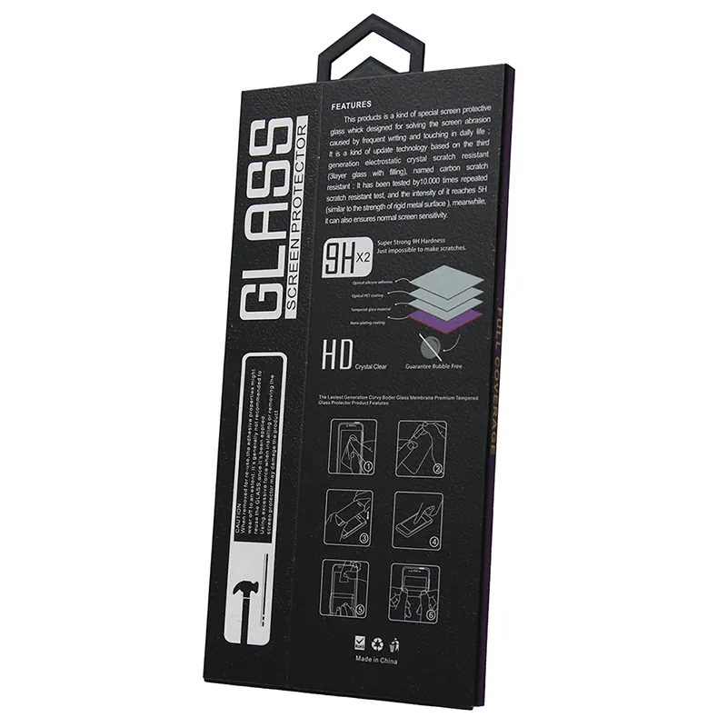 Folie Sticla Premium pentru Samsung S23FE 5G cu Rama Neagra
