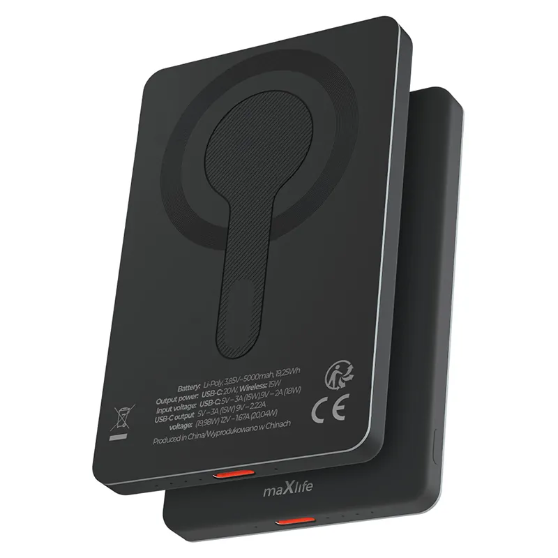 Power Bank Wireless cu Prindere Magnetica 20W PD 5000MAH