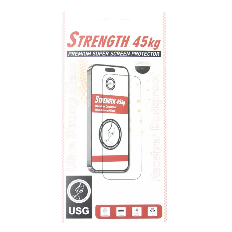 Folie Sticla Ultra Strong 45KG pentru Iphone 17 Pro Max