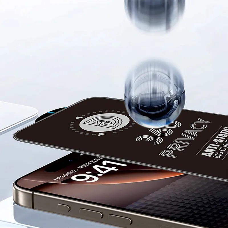 Folie Sticla Privacy 360 pentru Iphone 17 Pro Max