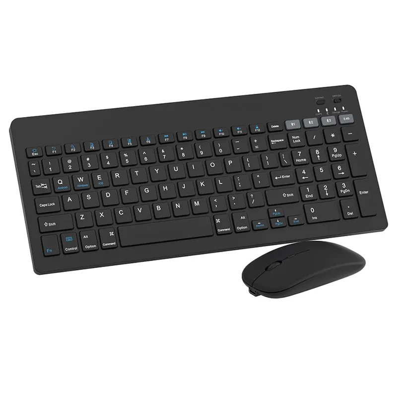Kit Tastatura si Mouse Wireless Negru Omega