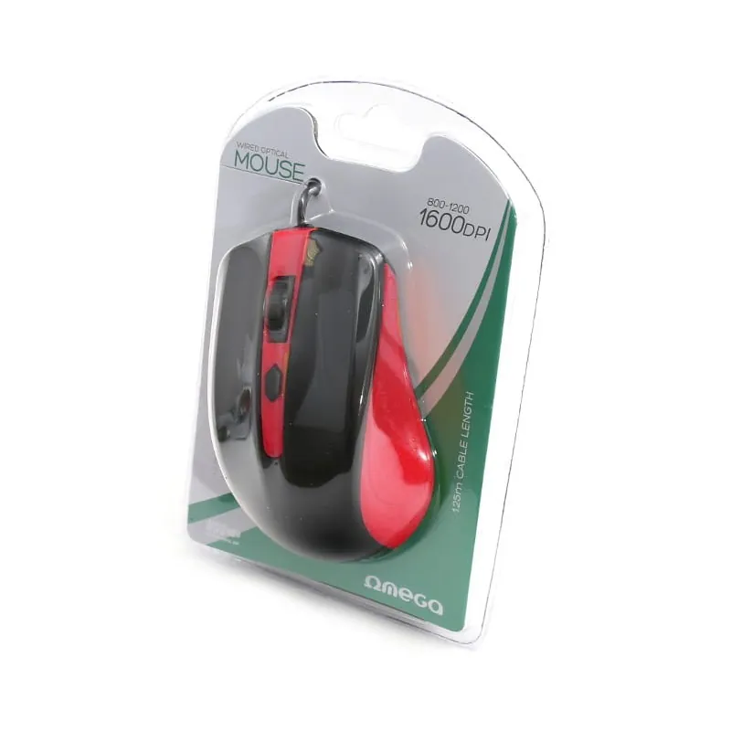 Mouse Optic USB 1000 DPI OM05 Omega