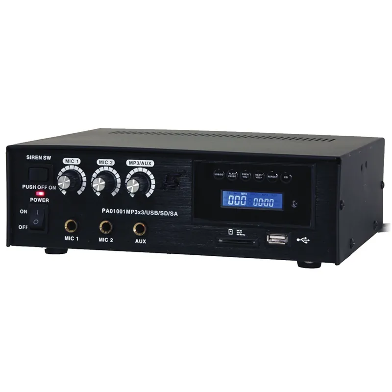 Amplificator Pa 60W cu USB/SD-MP3
