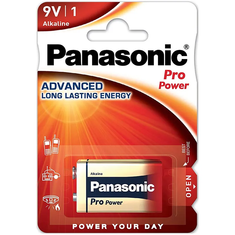 Baterie 9V Blister 1 Pro Power Panasonic