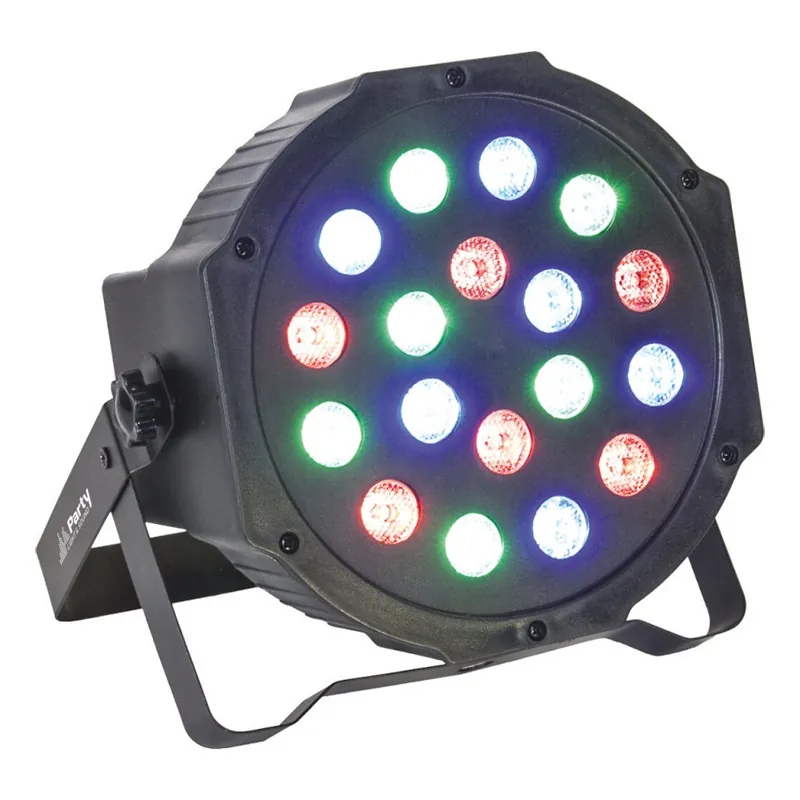 LED Par RGB 18 X1W cu DMX