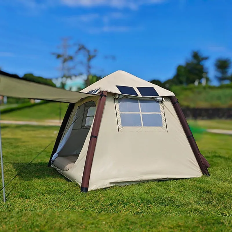 Cort Camping Solar 52W 2000MAH 2-3 Persoane