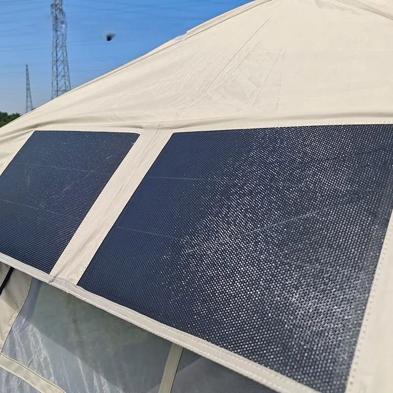Cort Camping Solar 52W 2000MAH 2-3 Persoane