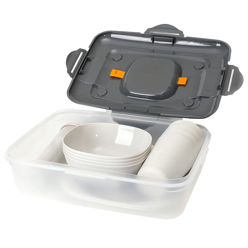 Set Picnic Camping 4 Persoane 26 Piese