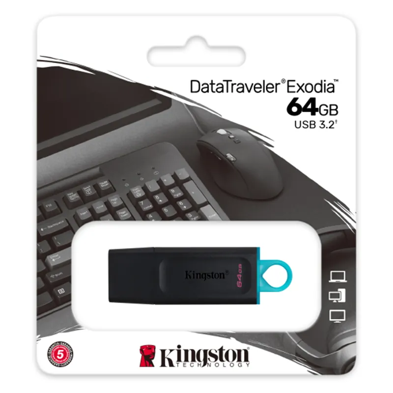 Stick de Memorie USB Kingston 64GB 3.2 Exodia Dt