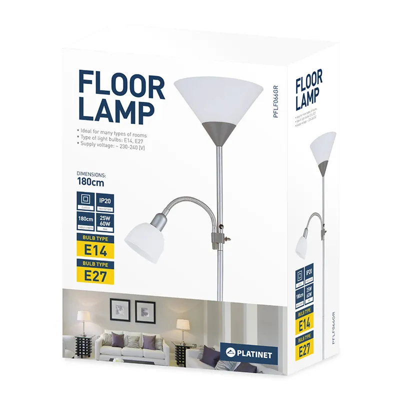 Lampa Podea E27 + E14