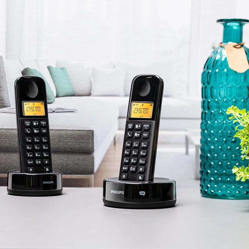 Telefon Dect D1602 Negru Philips