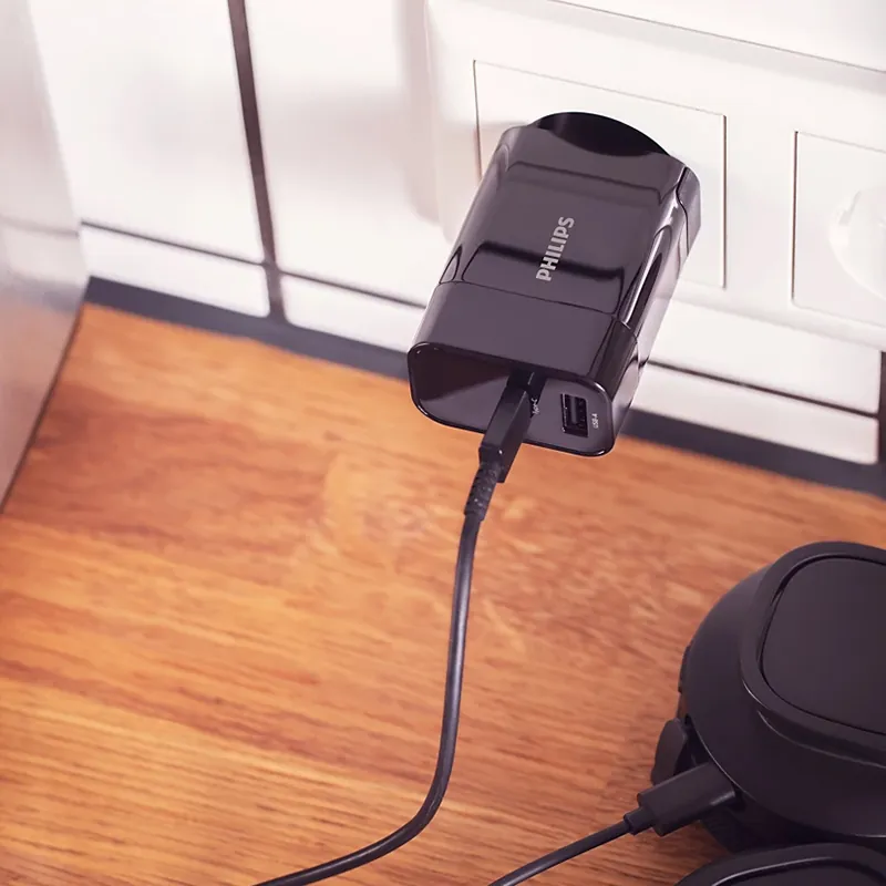 Incarcator Retea USB A si Tip C Rapid Philips