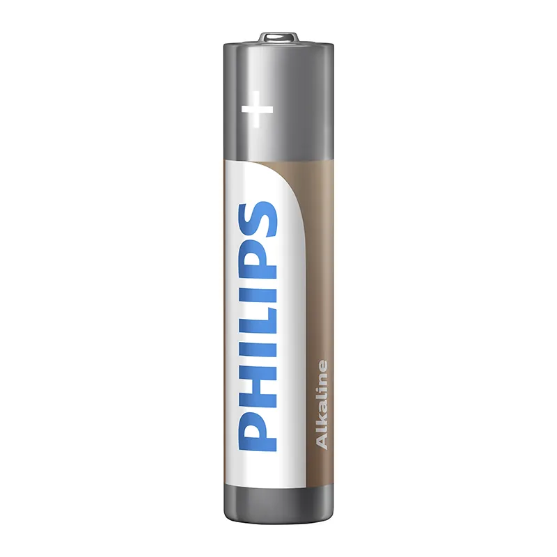 Baterie Entry Alkaline AAA LR03 Blister 10 Buc Philips