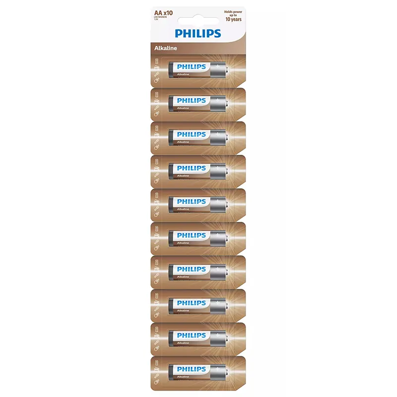 Baterie Entry Alkaline AA LR6 Blister 10 Buc
