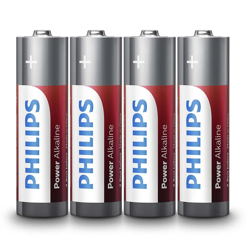 Baterie Power Alkaline LR6 AA Blister 4 Buc Philips