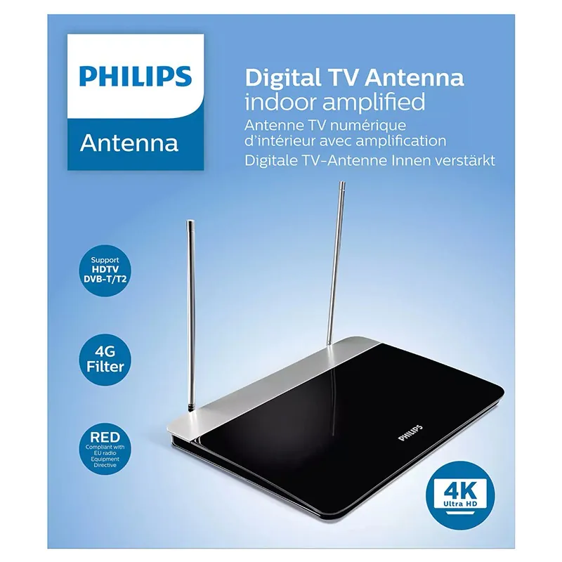 Antena TV Digitala 4K Philips