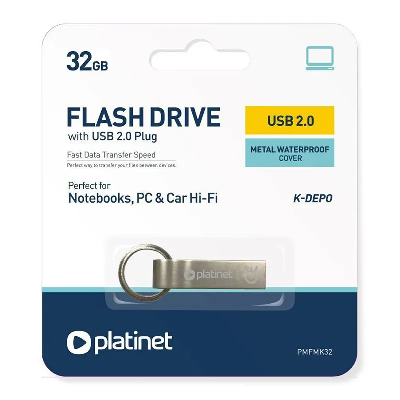 Flash Drive USB K-Depo 32GB Platinet