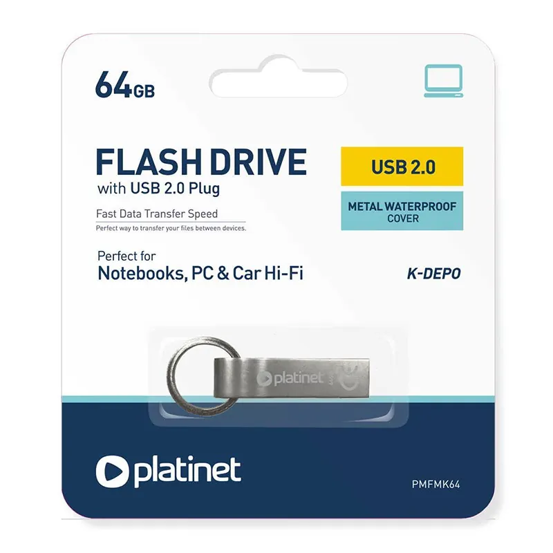 Flash Drive USB K-Depo 64GB Platinet
