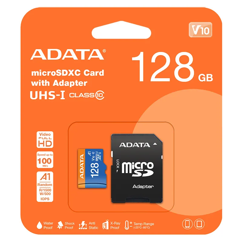 Micro Sd Card 128GB Class 10 Adata