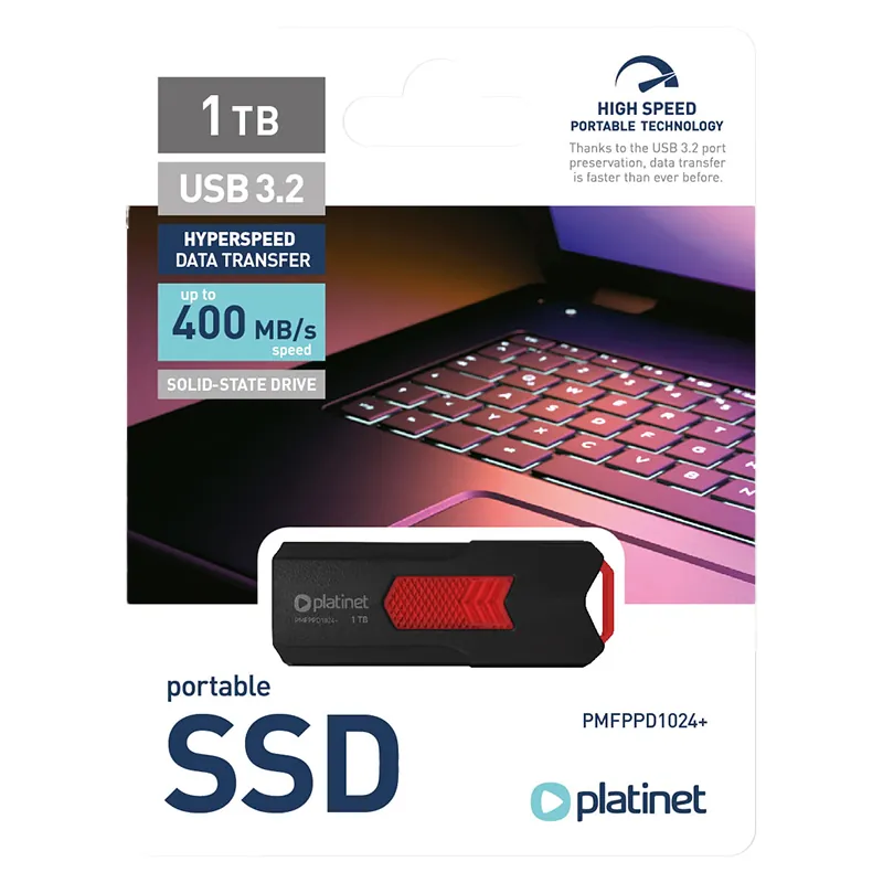 SSD Drive Portabil USB 3.2 Max 400MB/S 1024GB