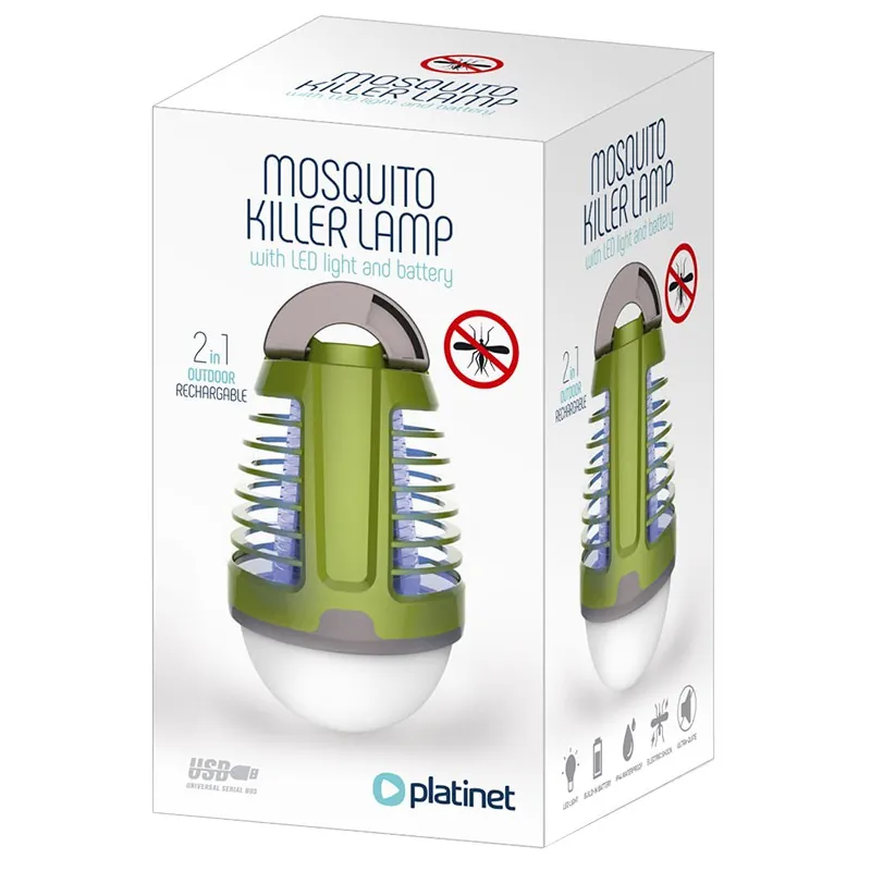 Lampa Anti Insecte Reincarcabila 6500K IP44