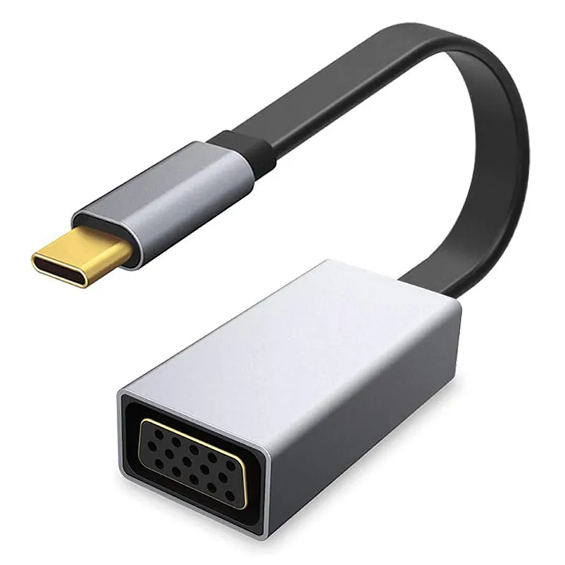 Adaptor Type C la VGA Mama 1080P 60HZ Platinet